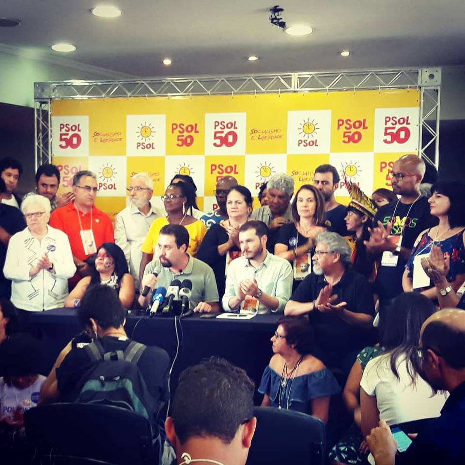 Coletiva de imprensa anuncia resultado da Conferência Eleitoral do PSOL