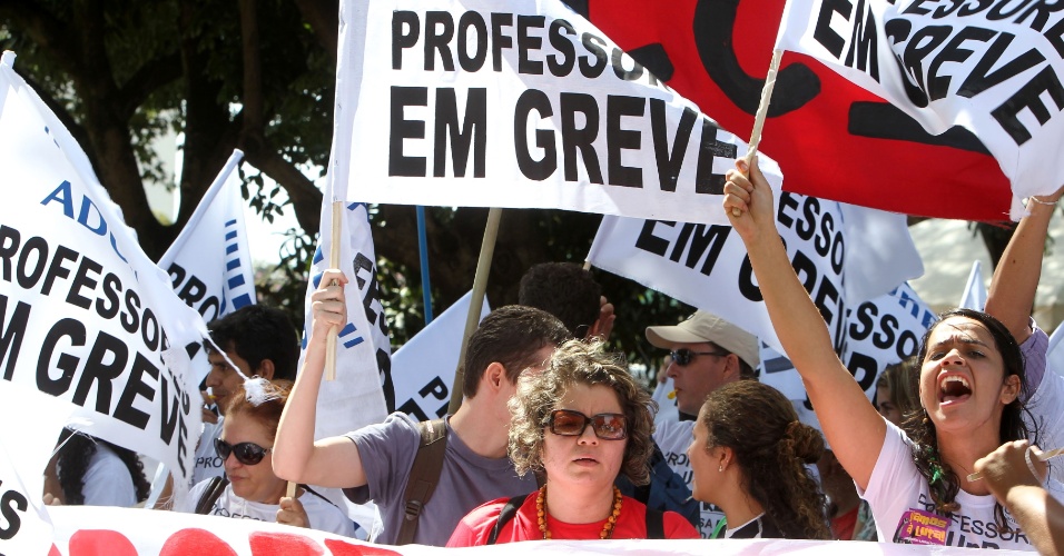 Professores de Manaus em greve