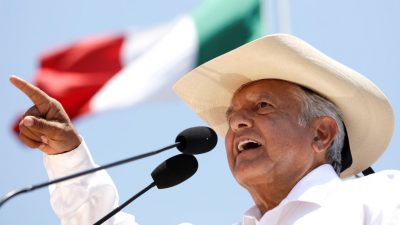 Andres Manuel Lopez Obrador (AMLO). Foto Reuters