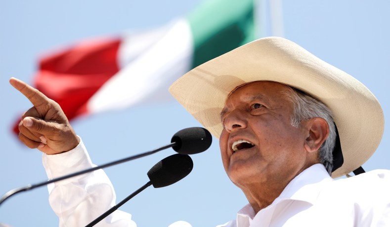 Andres Manuel Lopez Obrador (AMLO). Foto Reuters