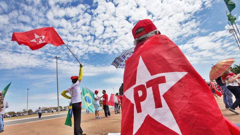 Manifestantes em Brasília. Foto Lula Marques / Agencia PT