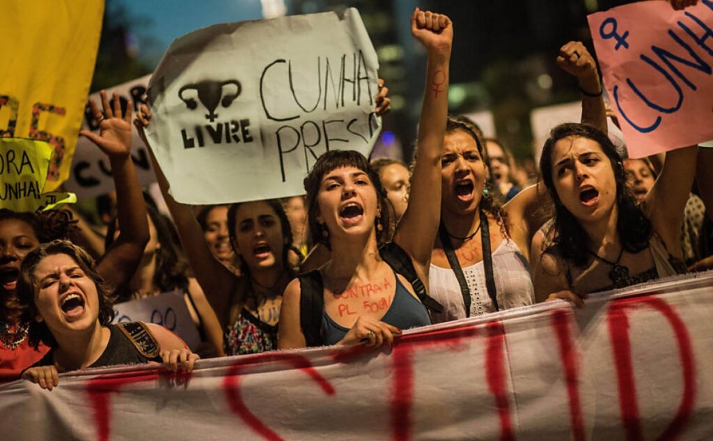 Protesto pelo Fora Cunha