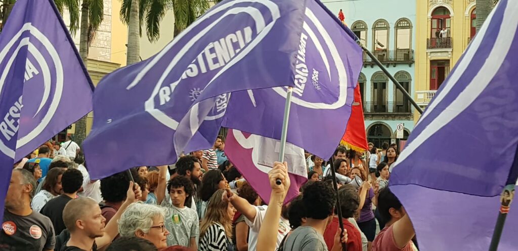 Um ano de Resistência-PSOL