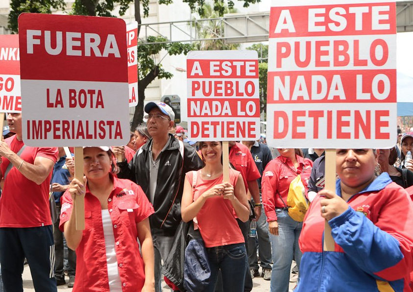 Sindicato aprova moção em solidariedade à Venezuela
