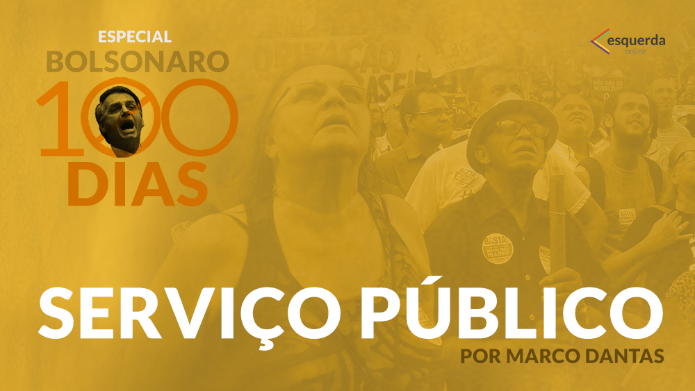 Cem dias de um governo 100% contra o serviço público