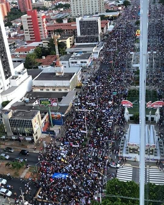 15M em Natal: Uma das maiores manifestações da capital potiguar