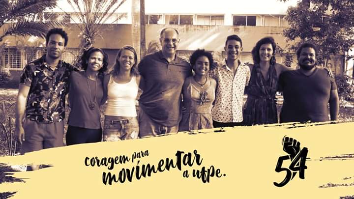 Movimenta UFPE: uma inovadora Chapa Coletiva, composta pelos três segmentos, para reitoria
