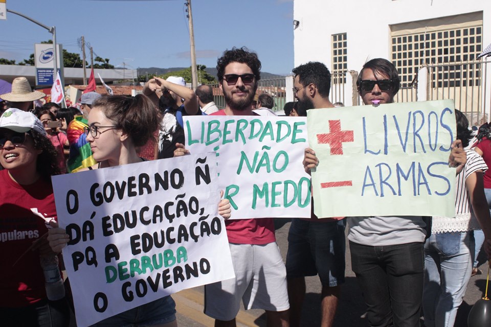 30M: Cariri cearense fortalece a luta em defesa da educação pública