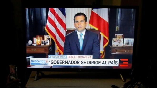 Vitória em Porto Rico: Governador renuncia!