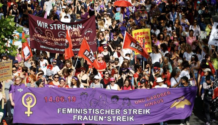 Suíça: 500 mil mulheres participaram da greve feminista
