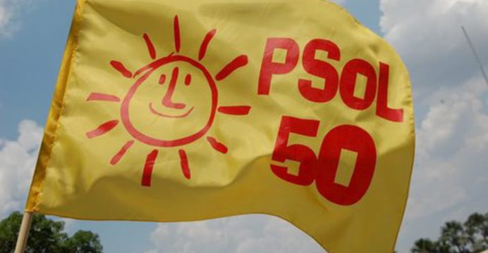 Fortaleça a Resistência. Filie-se ao PSOL