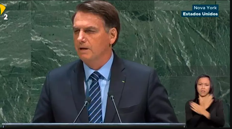 Na ONU, Bolsonaro mente, destila ódio e desinformação