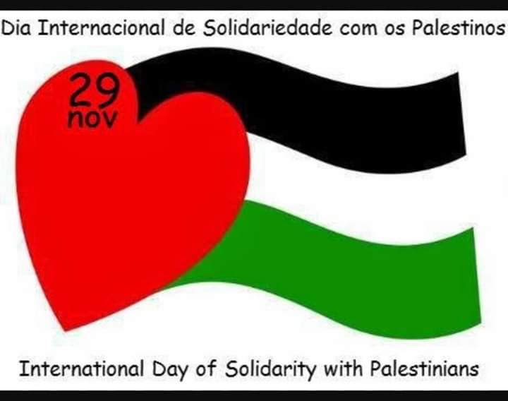 29 de novembro: dia de solidariedade internacional ao povo palestino