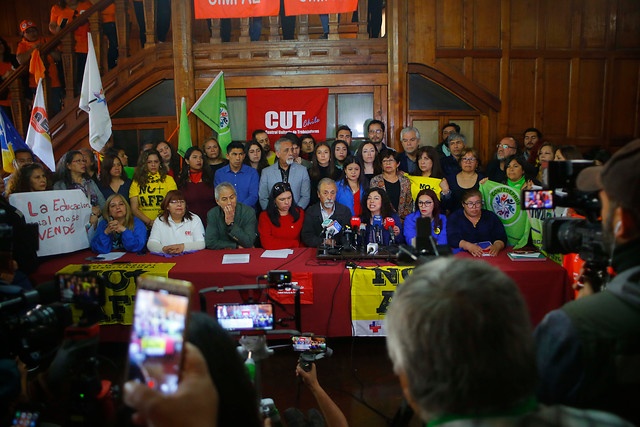 Declaración de Unidad Social ante la aprobación Parlamentaria de la Agenda Represiva del Gobierno