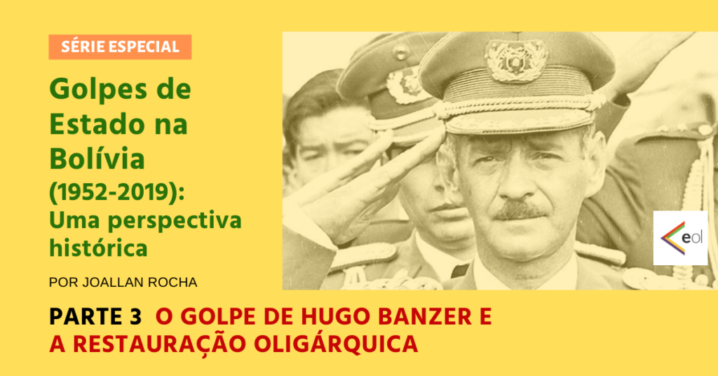 O golpe de Hugo Banzer e a restauração oligárquica
