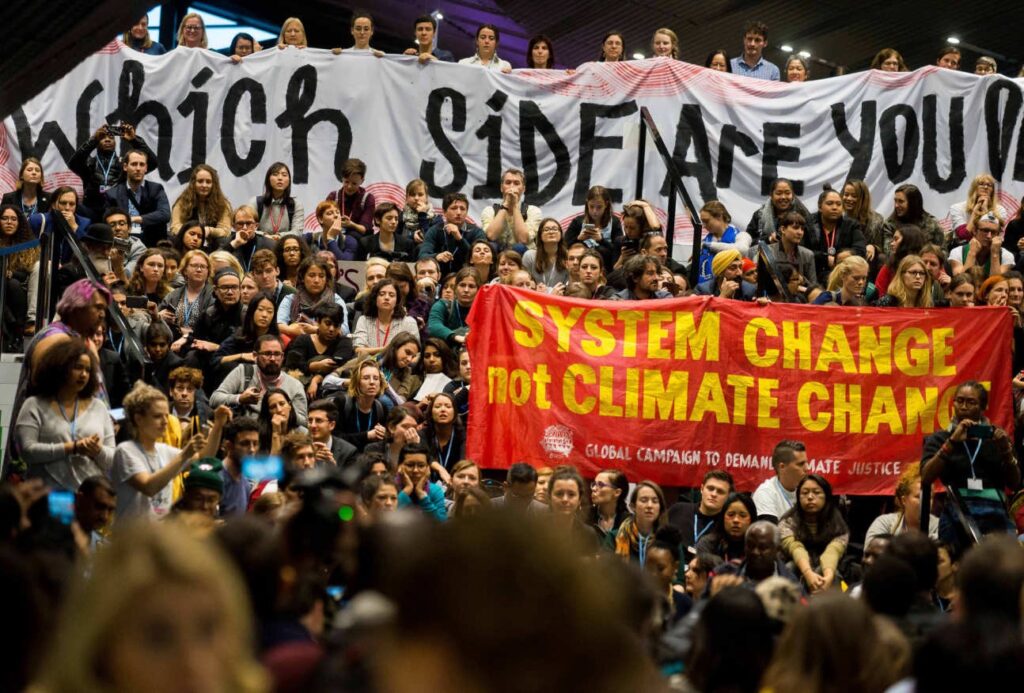 Mudar o sistema, não o clima?