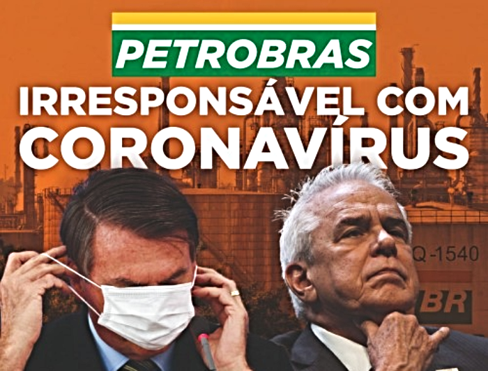 Petroleiros exigem que a Petrobrás reduza as atividades ao essencial