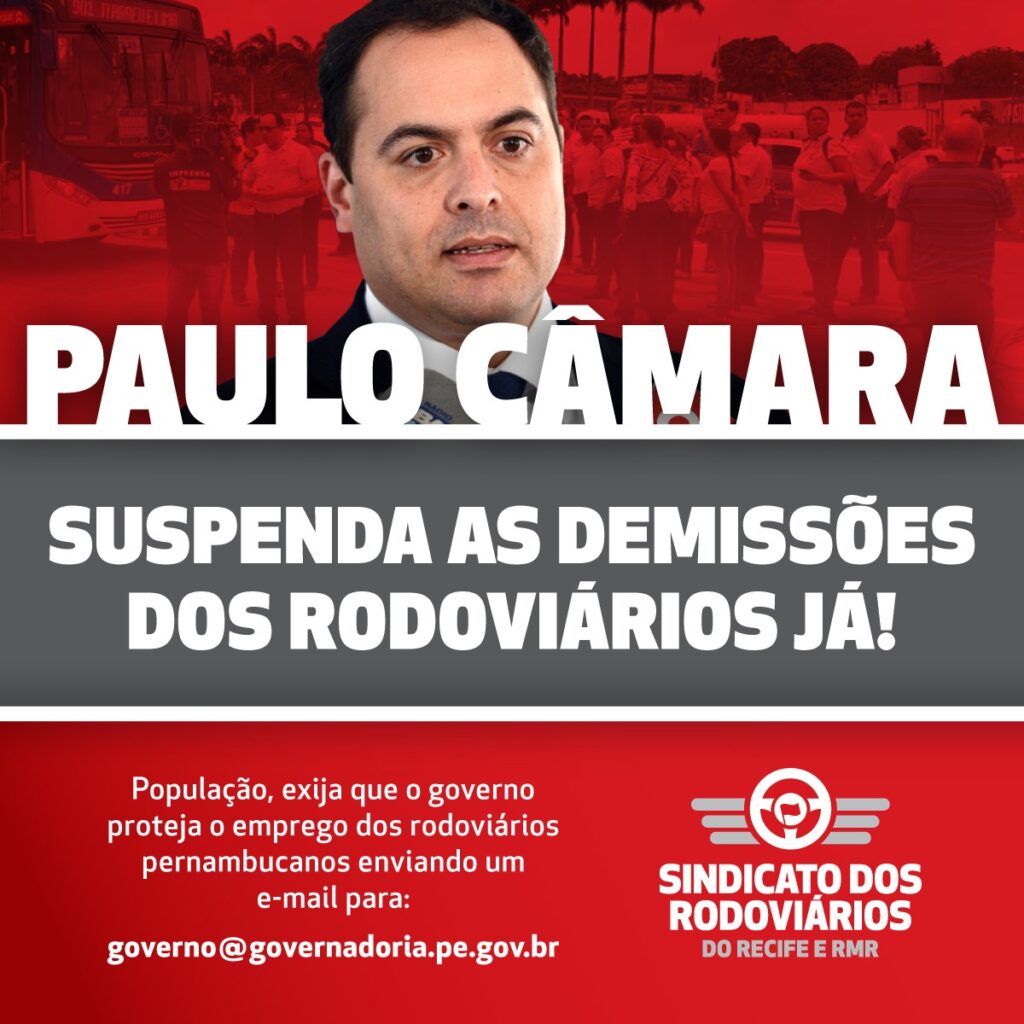 Em meio à pandemia, centenas de rodoviários são demitidos em Pernambuco. Sindicato pede apoio