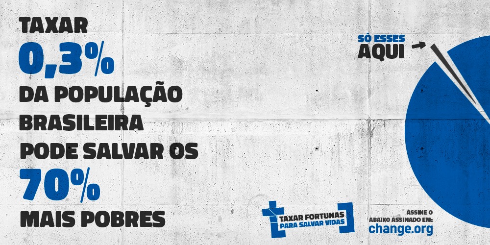 Centrais sindicais apoiam campanha a favor da taxação das grandes fortunas