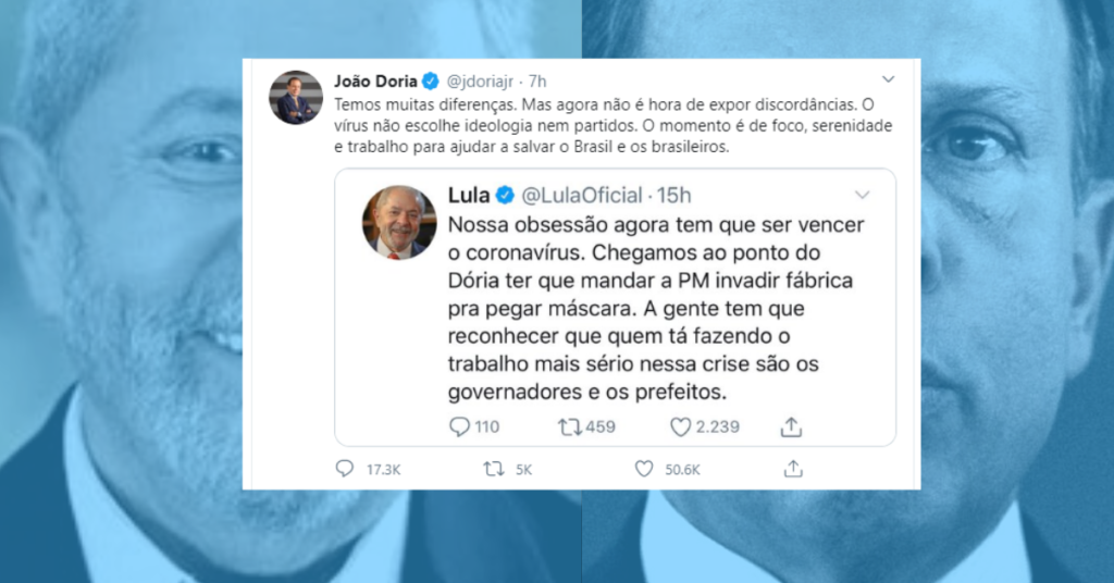 Lula e Dória: Qual o papel da esquerda na oposição a Bolsonaro?