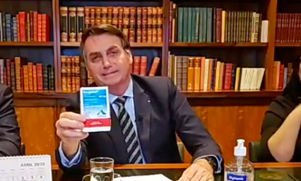 Política e o uso de cloroquina: uma interação perigosa 