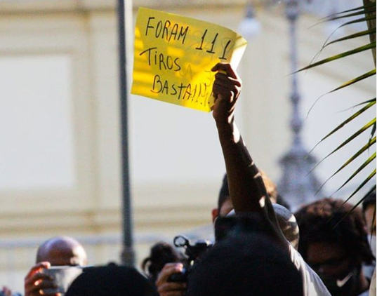Vidas Negras Importam: Ato denuncia genocídio negro e violência policial no Rio de Janeiro
