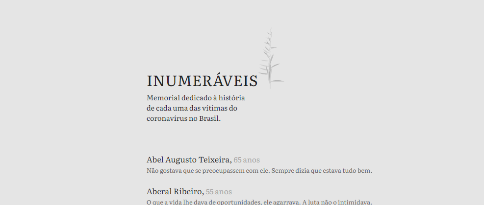 Obituário: o grito silencioso da memória no projeto “inumeráveis”