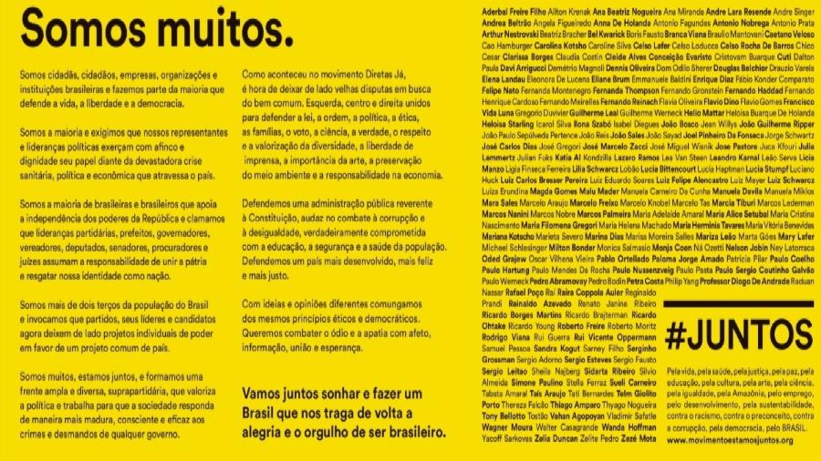 Juntos, mas pra quê?