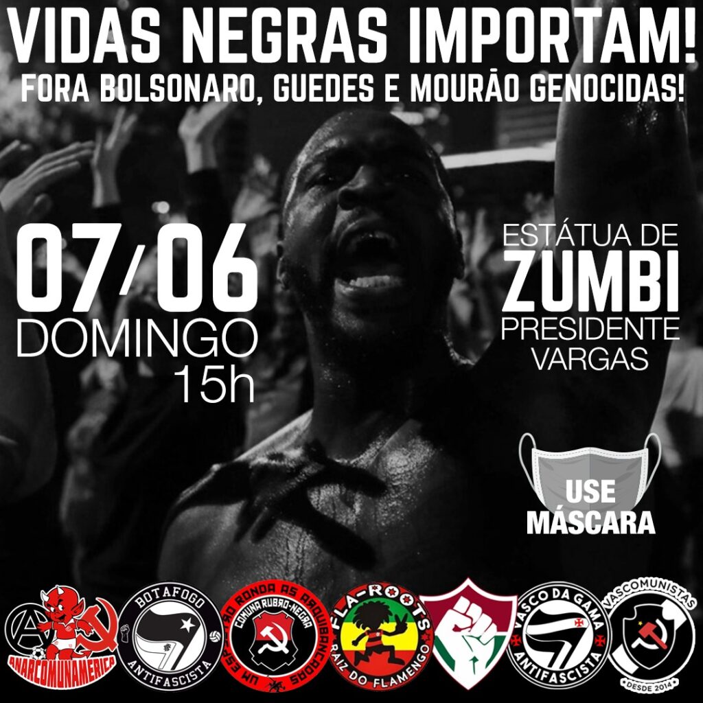 O povo negro quer viver: Leia a convocatória do ato deste domingo, 07, no Rio de Janeiro