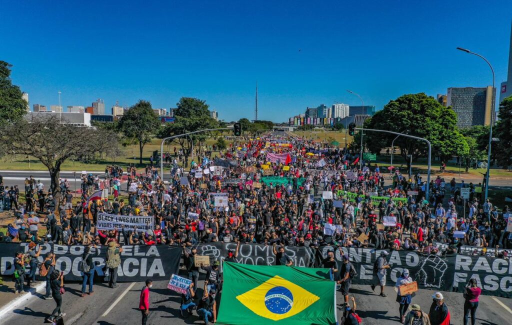 O que vi na manifestação hoje em Brasília