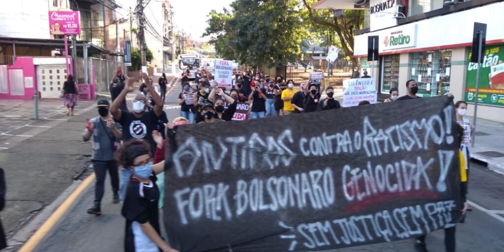 Como foi o ato antifascista em Volta Redonda neste domingo
