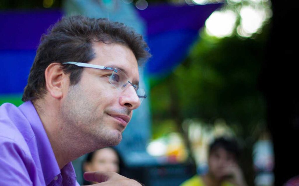 Com Renato Roseno (PSOL), pré-candidato à Prefeitura, e lutando por uma Frente de Esquerda antifascista