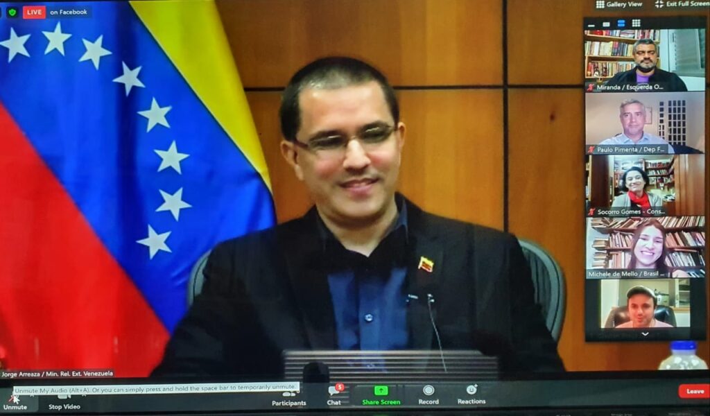 Venezuela: Live reuniu ministro da Venezuela e lideranças da esquerda brasileira