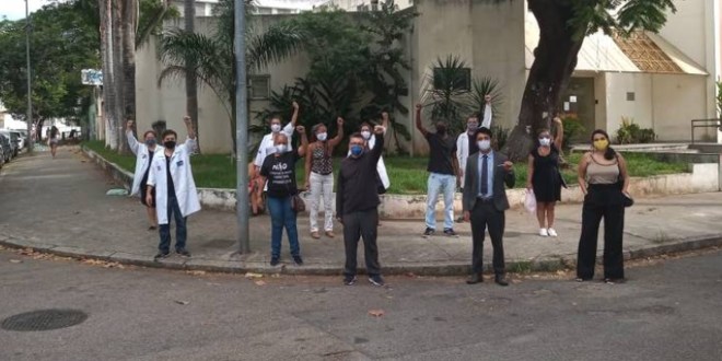 Lutar não é crime, lutar é direito: arquivado processo contra profissionais de saúde no Rio de Janeiro