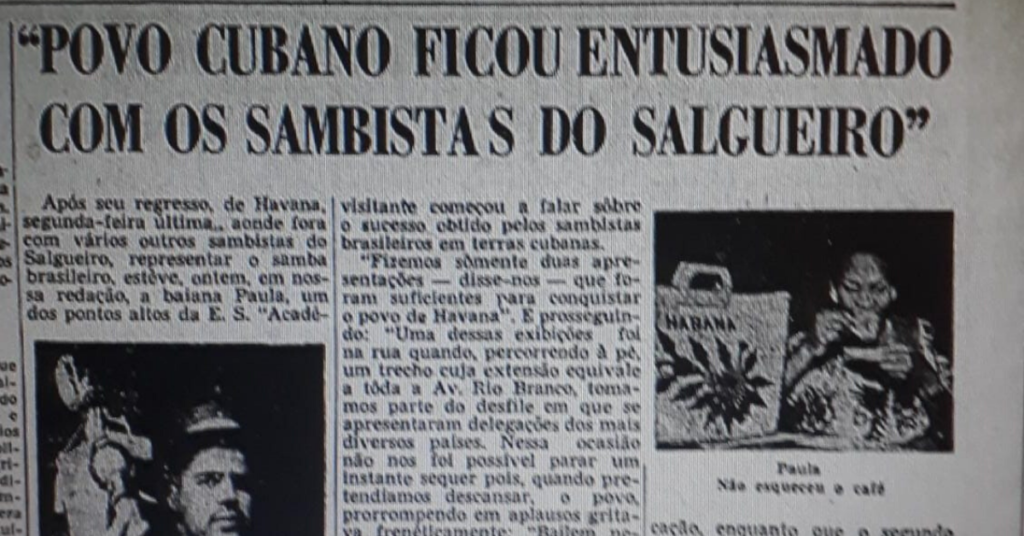 Vai pra Cuba? O Salgueiro foi!