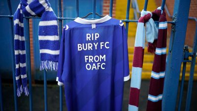 RIP BURY FC. FROM OAFC