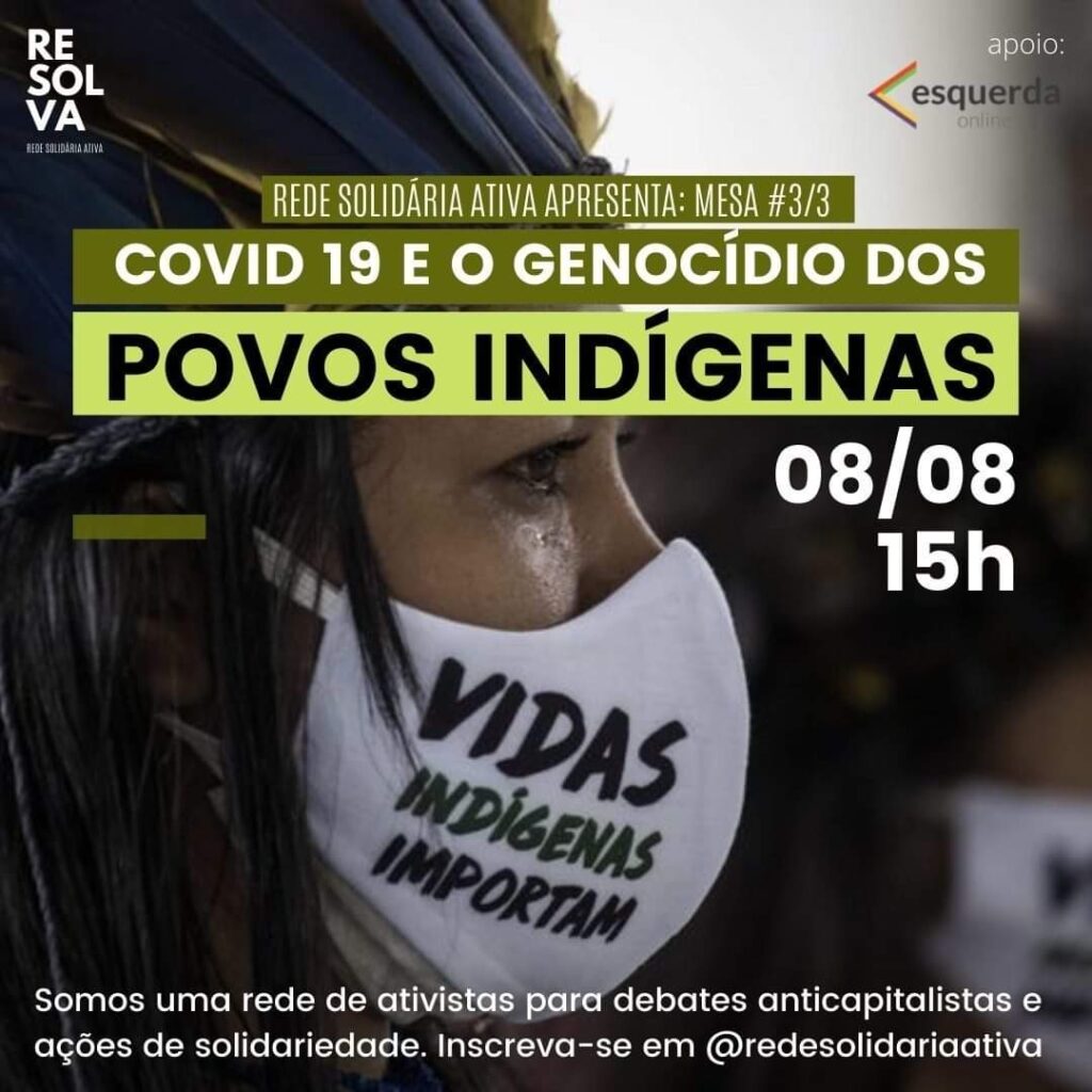 Bolsonaro promove genocídio contra os povos indígenas