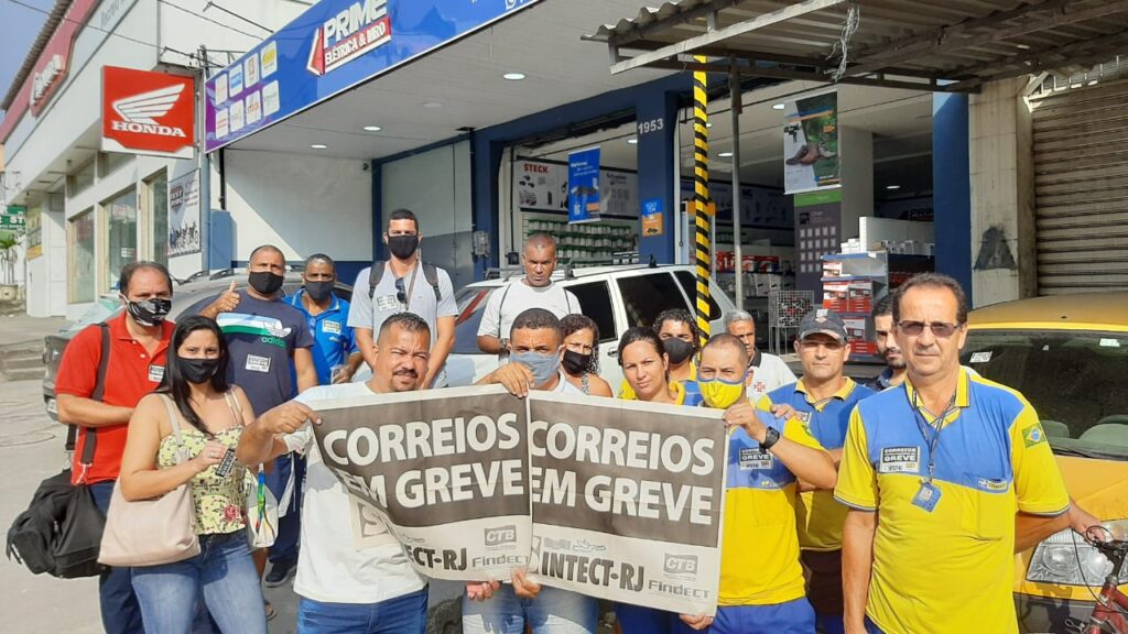 Apoie a greve dos Correios, para defender a vida e as condições de trabalho