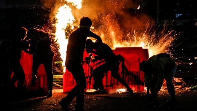 Semana de protestos operários e fúria popular na Colômbia diante de massacres da polícia