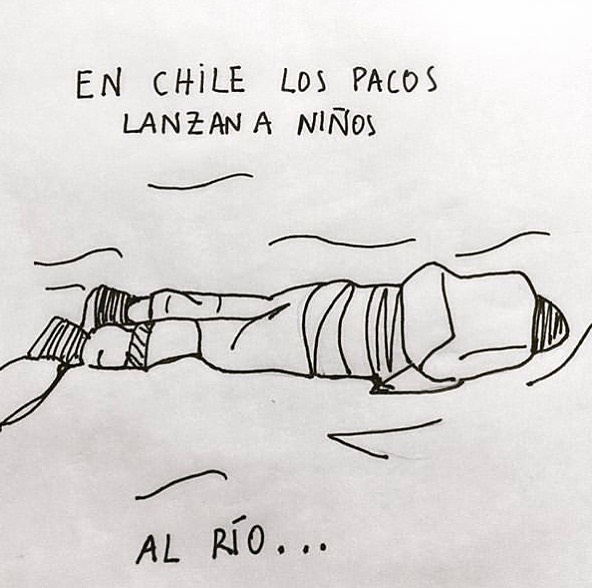 Chile llora: joven de 16 años es arrojado al río por la policía durante una manifestación