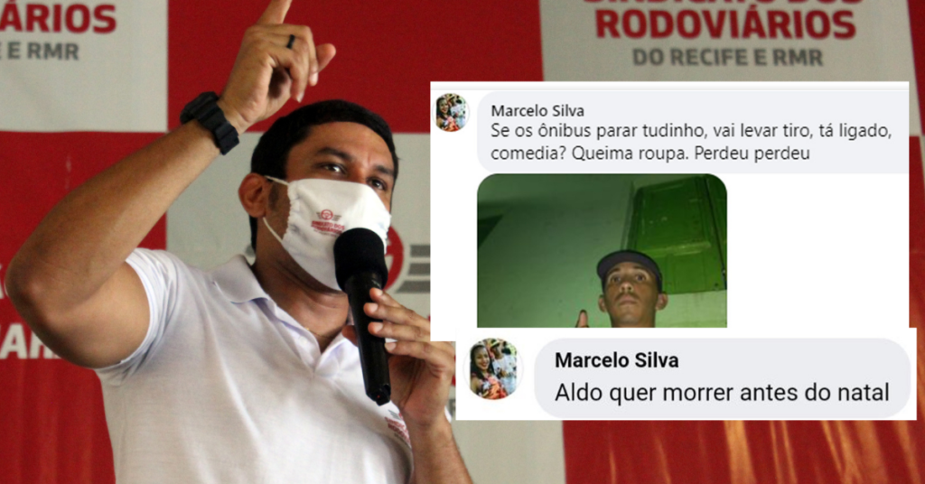 Presidente do Sindicato dos Rodoviários de Recife recebe ameaças de morte por conta da greve