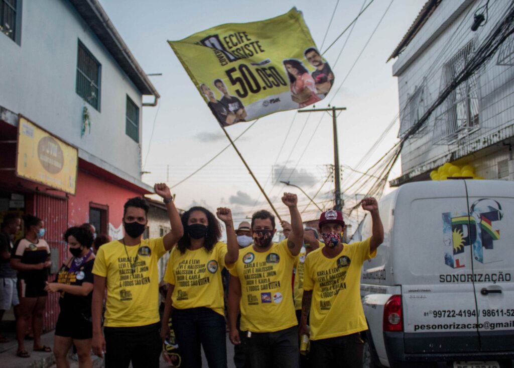 No Recife, mulher negra encabeça chapa coletiva composta por nomes da periferia