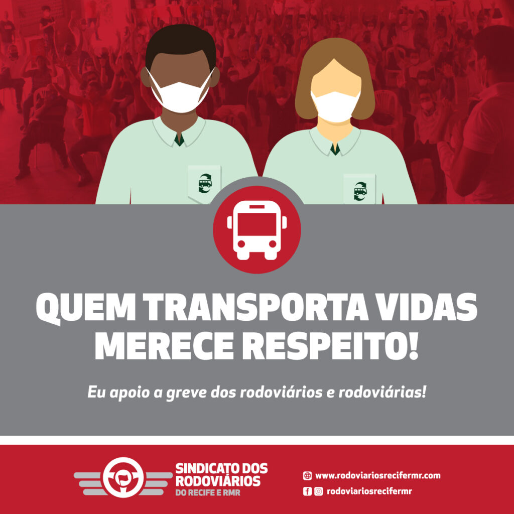 Rodoviários de Recife preparam greve e enviam carta à população