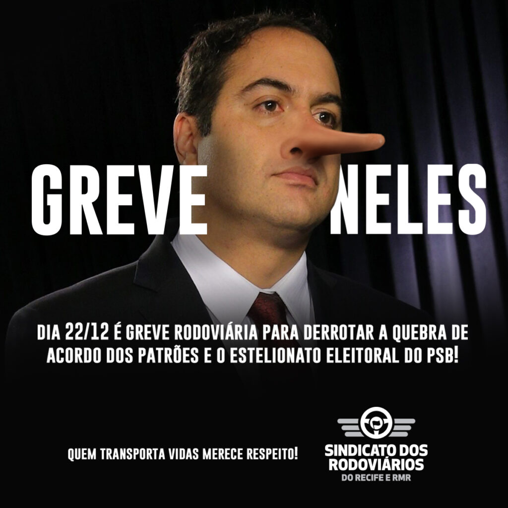 Pernambuco: Governo do PSB quebra acordo feito na Justiça e rodoviários marcam greve
