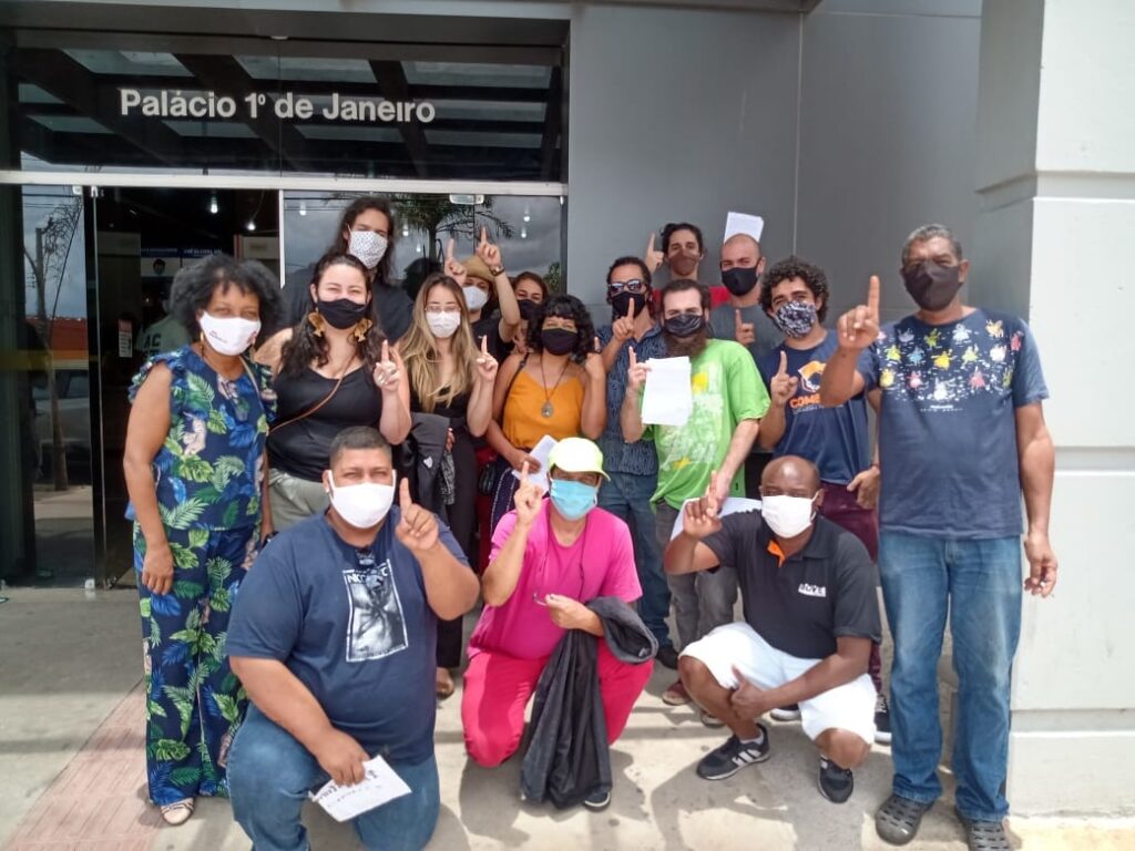 Artistas se mobilizam em prol do orçamento cultural digno em Contagem-MG