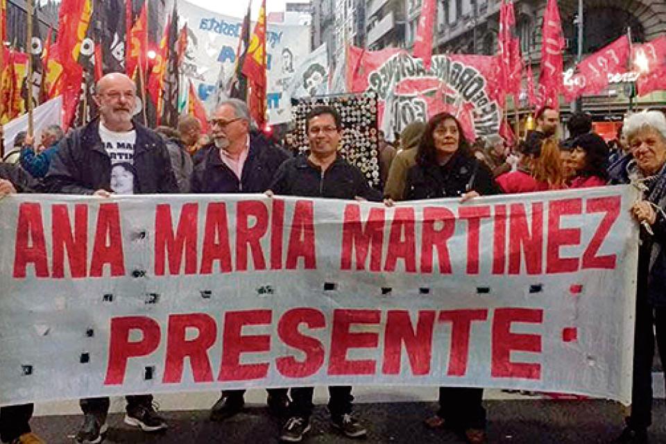 A 39 años de la desaparición y asesinato de Ana María Martínez