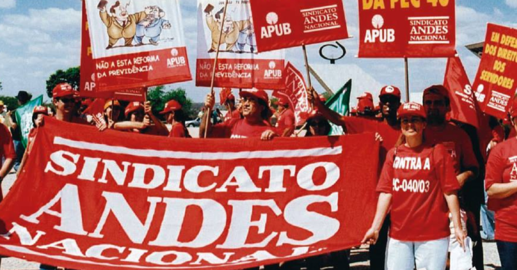 Viva os 40 anos do ANDES-SN!