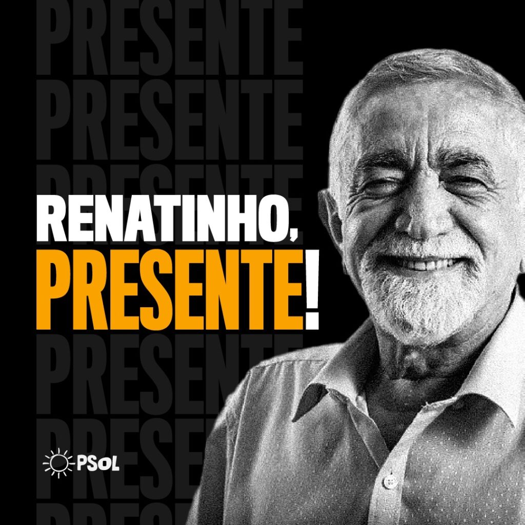 Renatinho seguirá em nossos sonhos e lutas