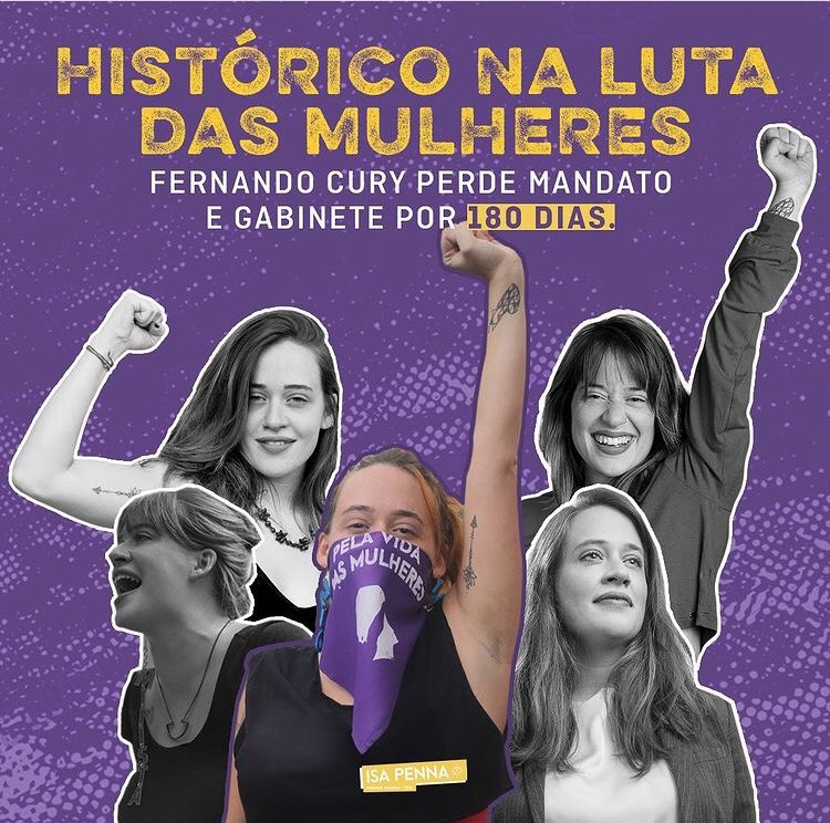 Isa Penna: “Um dia histórico na luta das mulheres”