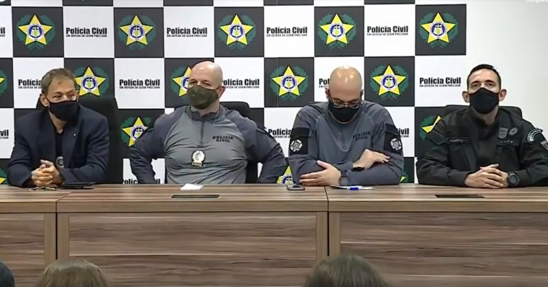 Coletiva da Polícia Civil após chacina foi espetáculo de proselitismo bolsonarista e visão de mundo miliciana 